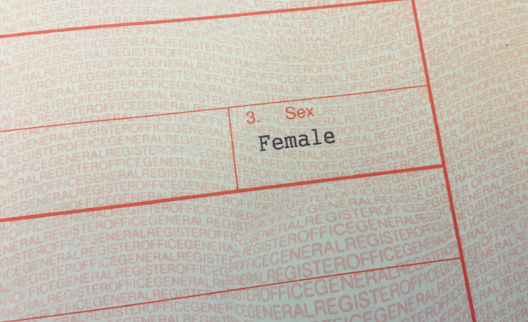 Do I want the government to agree that I'm male?